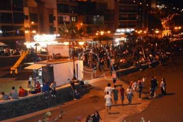 Los Mechones se conjuran con la Noche de San Juan en Melenara (Foto TA)